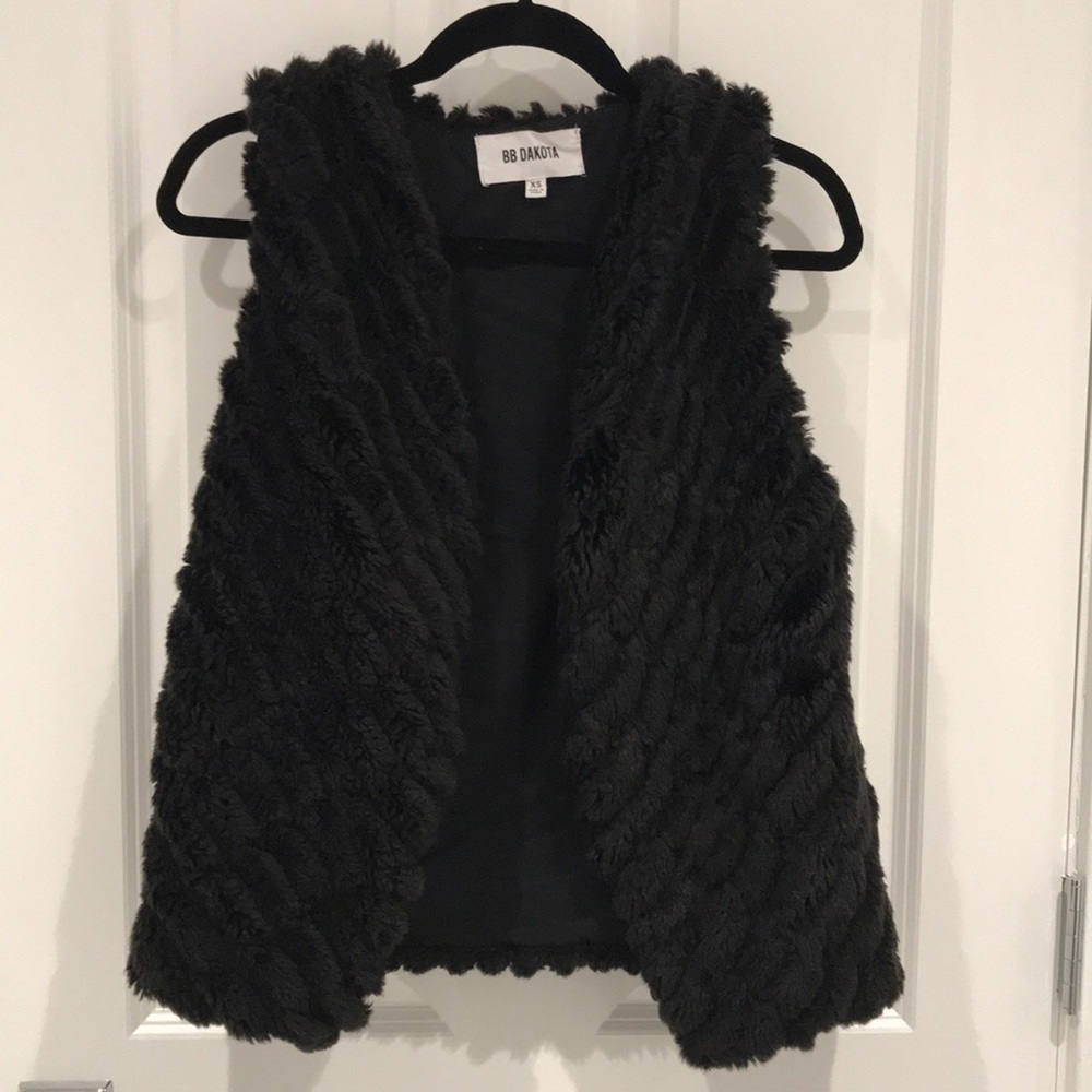 BB Dakota Fur (faux) Vest